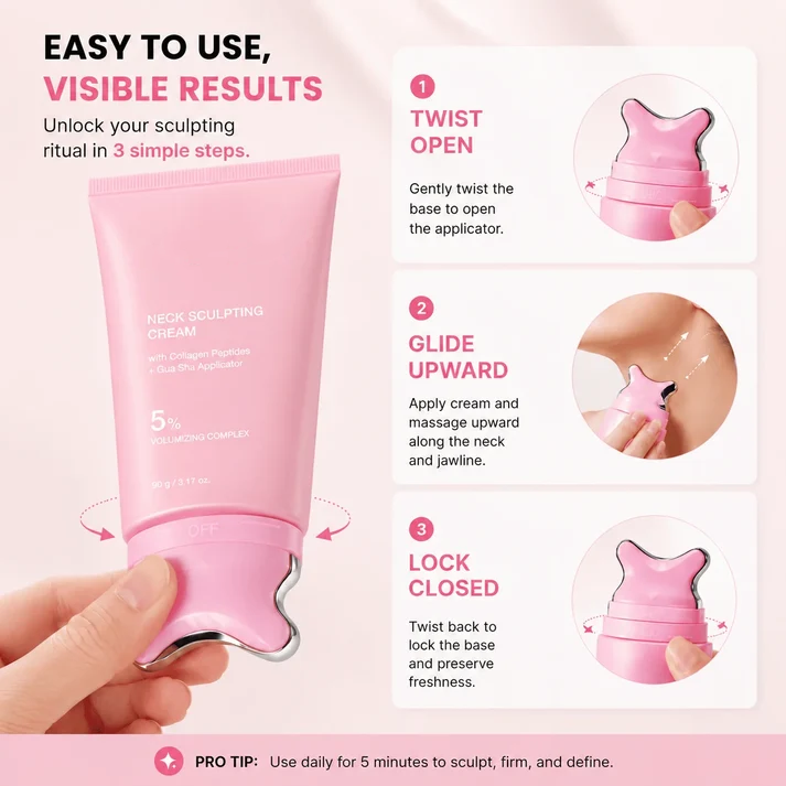 PDRN Collagen Gua Sha Neck Wrinkle Cream