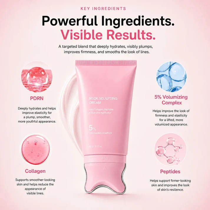PDRN Collagen Gua Sha Neck Wrinkle Cream