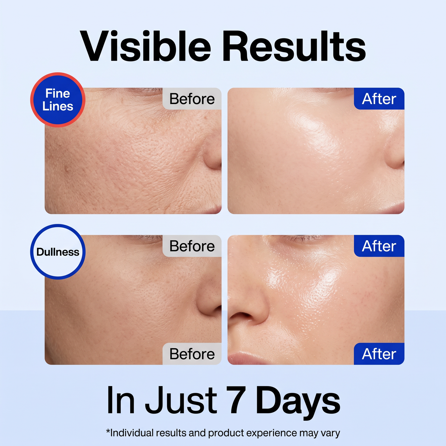 The Viral Blue Peptide Bakuchiol Plump Glow Serum