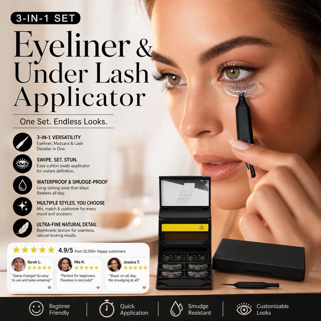 3-in-1 Eyeliner and Lower Lash Stamp