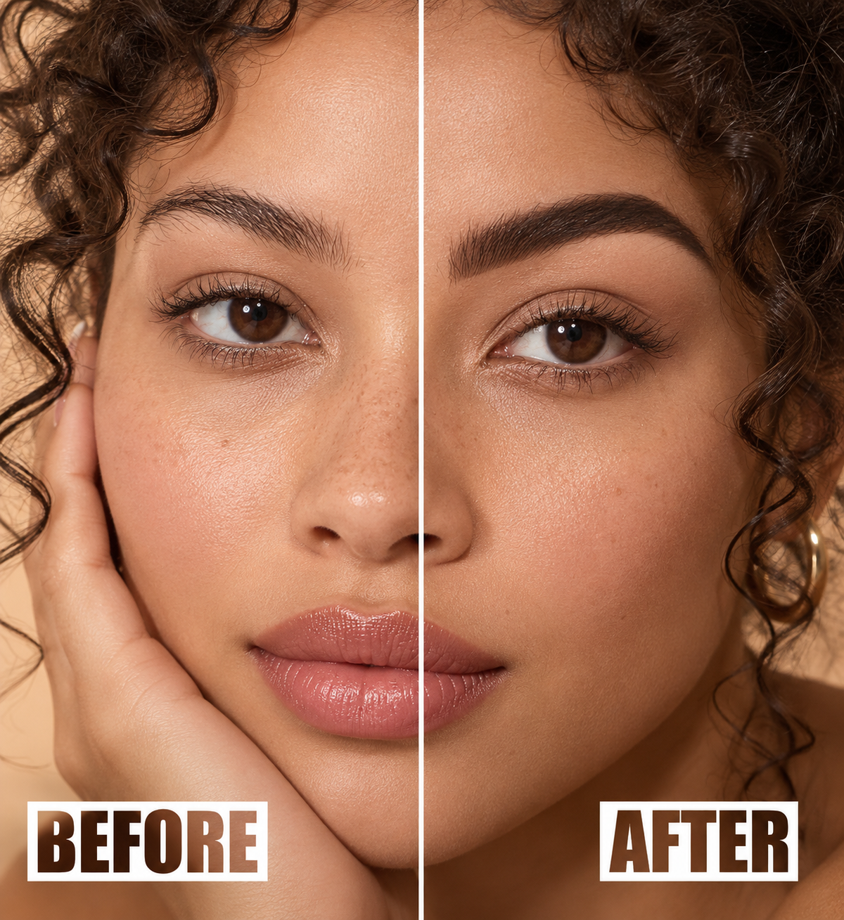💧5-Color Tear-Off Brow Tint – Long-Lasting Waterproof Brow Gel
