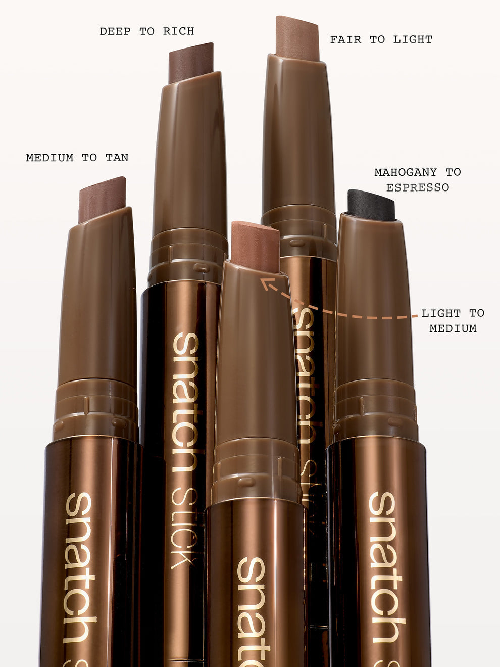 2-in-1 cream contour stick + built-in brush